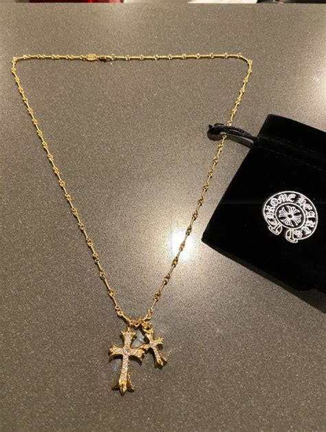 Chrome Hearts Necklace Cross Style Is Very Design Cool And Etsy