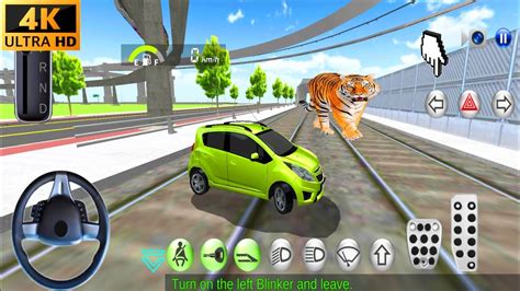 3D Driving Class 157 New Car Service And Crash By Two Train Car