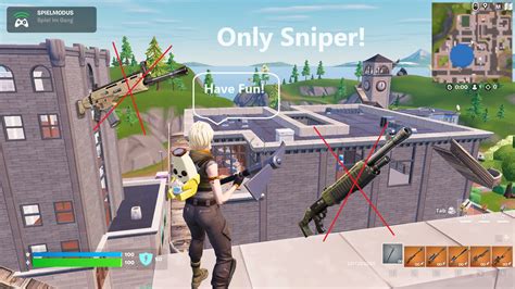 Tilted Towers No Build Only Snipers FFA 4053 0761 0647 Von Centi Fortnite