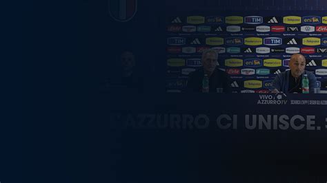 La Conferenza Stampa Di Gravina E Spallet Vivo Azzurro Tv