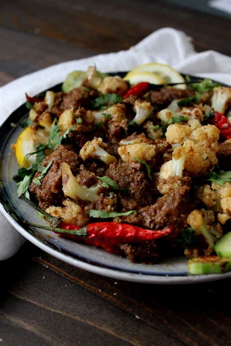 Gobi Gosht A Meat And Cauliflower Stew For The Soul Flour And Spice