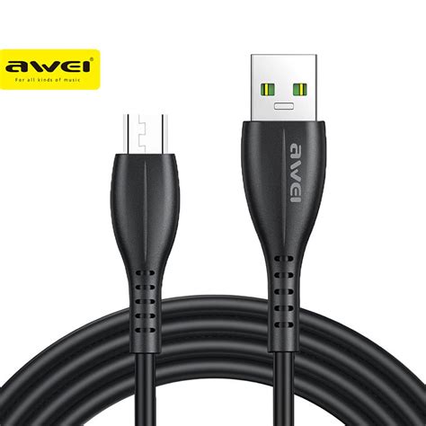 Awei Cl M Data Cable For Micro Usb A Fast Charging Cable Cm