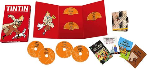 Tintin intégrale DVD Bande dessinée Animé animation