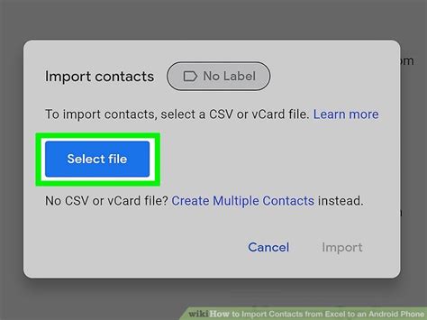 How To Import Contacts From Excel To An Android Phone