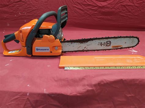 Husqvarna 445 X Torq 16 Chain Saw Excellent Condition With Lots Of