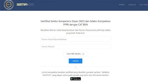 Link Hasil Kelulusan Dan Cek Nilai Skd Cpns 2023 Serta Download