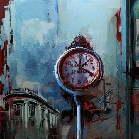 Melting Clock Painting at PaintingValley.com | Explore collection of Melting Clock Painting