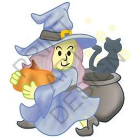 Witch W Cauldron SVG File Print Art SVG And Print Art At