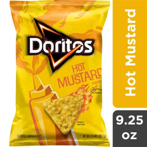 Doritos Hot Mustard Tortilla Chips Oz Qfc
