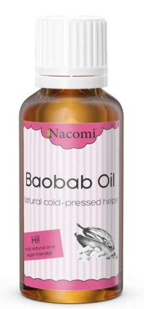 Nacomi Olej Kosmetyczny Z Baobabu 30ml Bodyland Pl