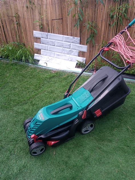 Bosch Rotak Er Electric Corded Lawnmower Ebay