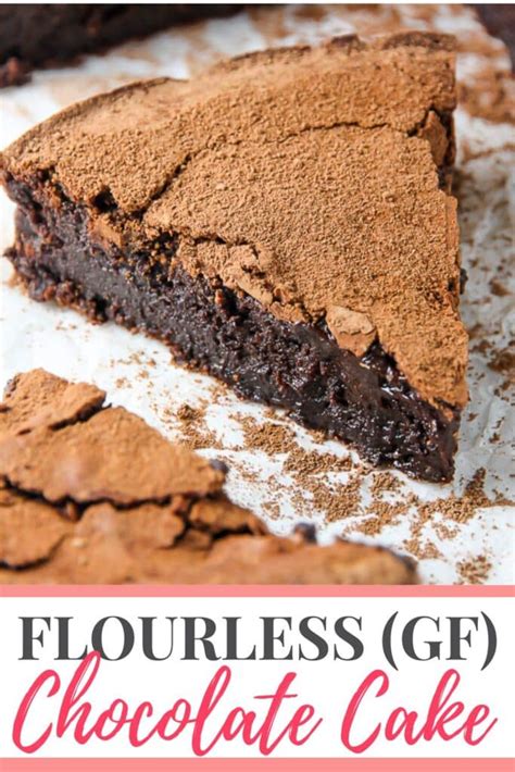 Flourless Chocolate Fudge Cake Baker By Nature