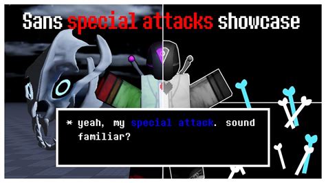 Sans Special Attacks Showcase Untitled Combat Demo Rework Youtube