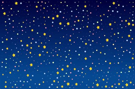 Diseño de fondo con estrellas brillantes | Vector Gratis