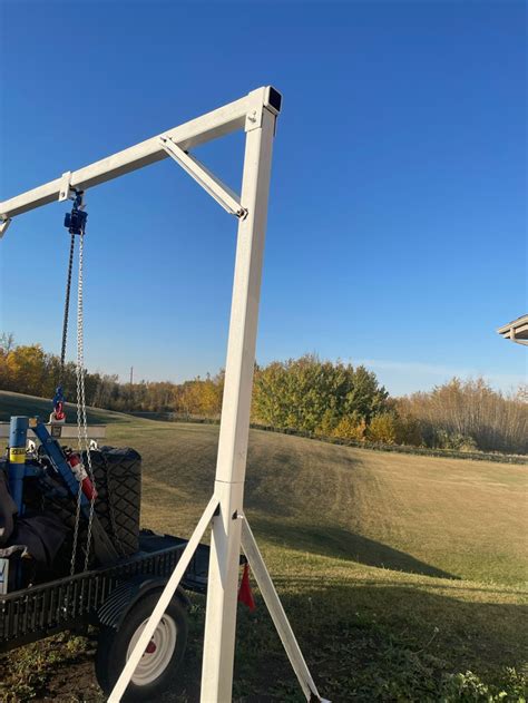 Gantry crane 2 ton hoist | Ladders & Scaffolding | Strathcona County ...