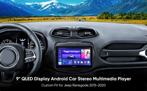 Amazon Android 12 Car Stereo Upgrade Radio For Jeep Renegade 2015