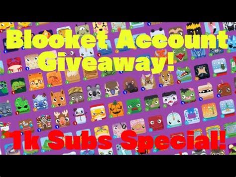 Blooket Account Giveaway 1k Subs Special YouTube