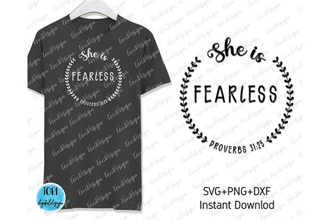 She Is Fearless Svg Graphic By Tori Designs · Creative Fabrica