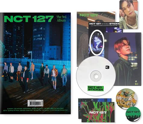 NCT127 The 3rd Album STICKER Seoul City Ver Booklet CD R