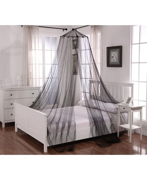 Epoch Hometex Inc Cottonloft Oasis Round Hoop Sheer Mosquito Net Bed Canopy Macy S