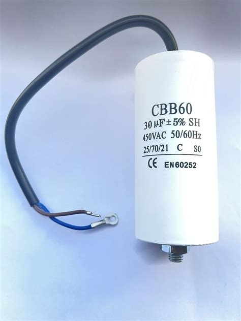 Uf Motor Run Capacitor Twin Lead V V Cbb