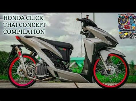 HONDA CLICK THAI CONCEPT COMPILATION YouTube