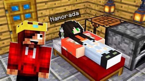 Minecraft Namorada Perfeita 1 A Primeira Noite Da Minha Namorada