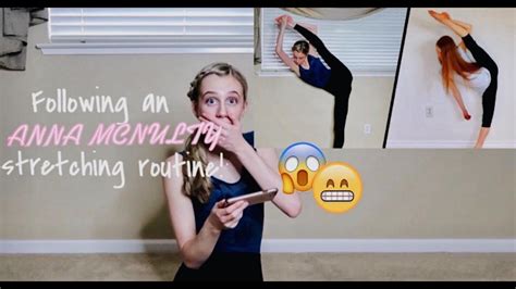 Stretching with Anna Mcnulty #annamcnulty #stretching #flexibility - YouTube