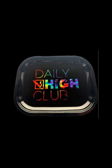 Daily High Club Rolling Tray Tie Dye Smoke Cartel