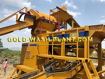 Portable Wash Plants For Gold 2 1000 TPH DOVE Equipment And Machinery