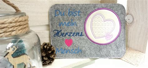 Freebie Stickdatei Ith Mug Rug X Und X Stickdateien F R