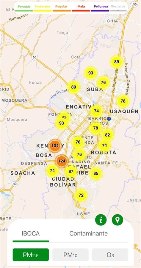 As Est La Calidad Del Aire En El Suroccidente De Bogot Contin A La