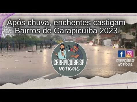 Ap S Chuva Enchentes Castigam Bairros De Carapicu Ba Youtube