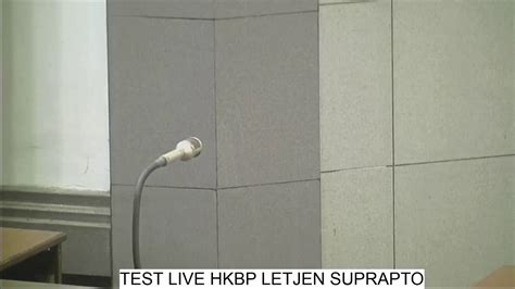 TEST LIVE HKBP SUPRAPTO YouTube