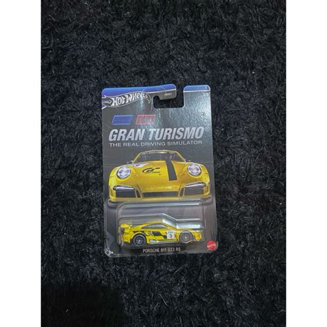 Jual HOT WHEELS GRAN TURISMO Porsche GT RS Shopee Indonesia
