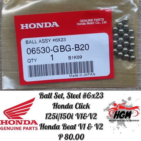 Knuckle Bearing Ball Race Steering Honda Click I I V V