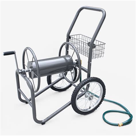 Shop Liberty Garden Products Steel 300-ft Cart Hose Reel at Lowes.com