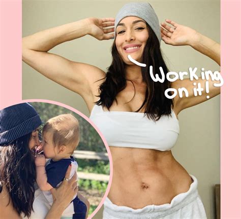 Nikki Bella Flaunts Her Abs In Post-Baby Body Photo: 'Mama Is Almost Back' - Perez Hilton