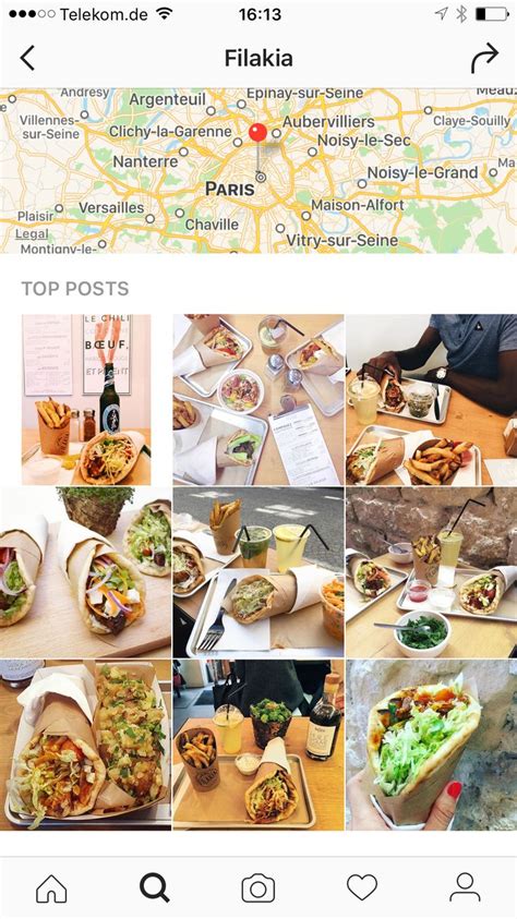 A Collage Of Photos Showing Different Foods And Places To Eat On The