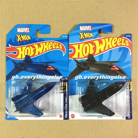 Hot Wheels Mainline X Men X Jet Blue Black Hobbies Toys Toys Games On Carousell