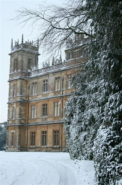 dowton abbey schone orte burgen und schlosser schnee im winter