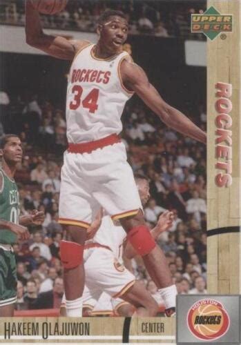 Upper Deck Lineage Hakeem Olajuwon For Sale Ebay