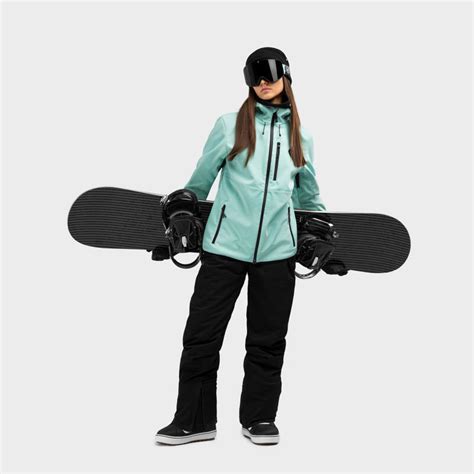 Dámská Snowboardová Bunda W2 W Senja Siroko Decathlon