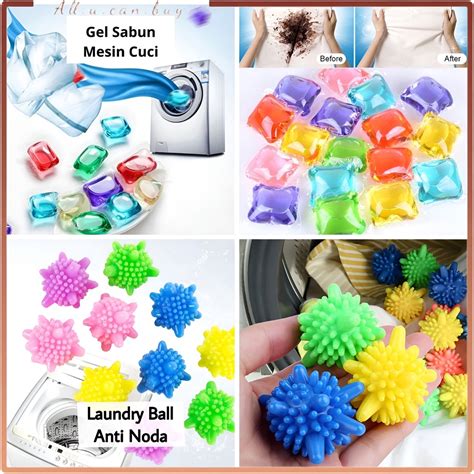 Jual Gel Deterjen Laundry Laundry Ball Anti Noda Gel Detergen Per