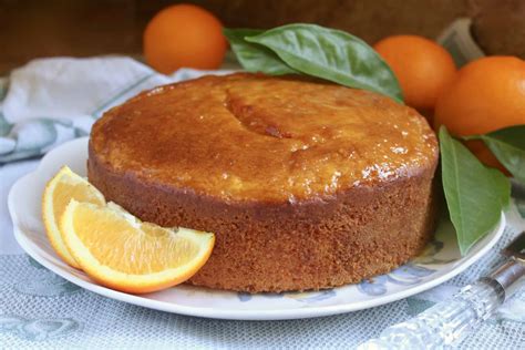 Sicilian Whole Orange Cake Using An Entire Orange Peel Juice And