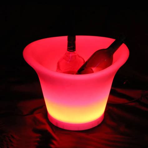 LED Ice Bar Bucket Club Beer Bucket LED Champagne Bucket Led Light