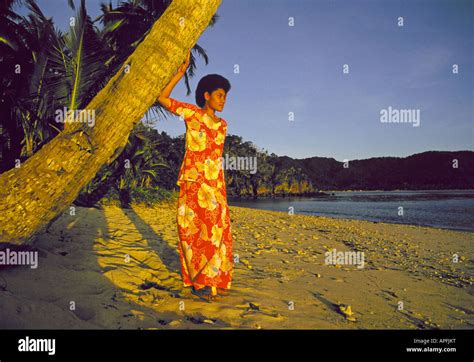 Pretty Fijian Woman Hi Res Stock Photography And Images Alamy