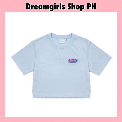 SEVENTEEN Tour Follow Merch Crop T-Shirt (Light Blue) | Shopee Philippines