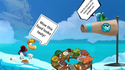 Rayman Legends Back To Origins Gourmand Land Youtube