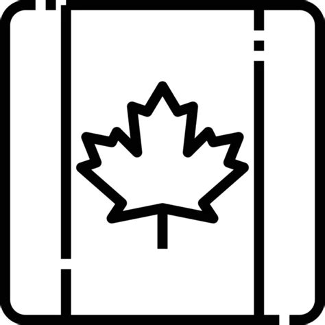 Canada Flag Leaf Icon Stock Vector by ©iconfinder 480332262